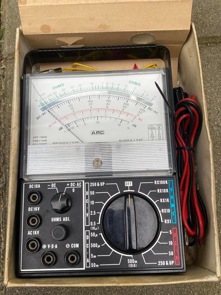 ART-1000 Multimeter, Ophalen