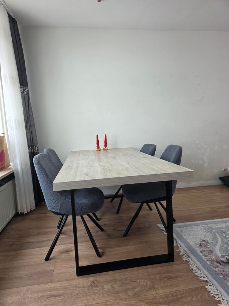 Eettafel, Huis en Inrichting, Tafels | Eettafels, Nieuw, 50 tot 100 cm, 200 cm of meer, Rechthoekig, Ophalen