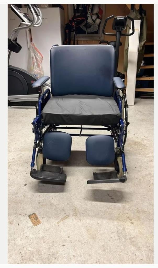 rolstoel (breed), Diversen, Rolstoelen, Ophalen, Inklapbaar, Gebruikt, Handbewogen rolstoel