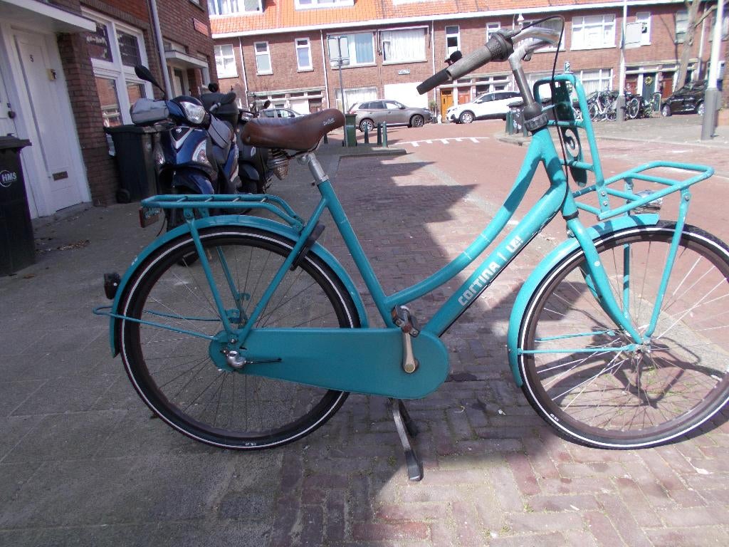 Cortina U4 28 inch Damesfiets, Terugtraprem, Gebruikt, Versnellingen, 56 cm of meer