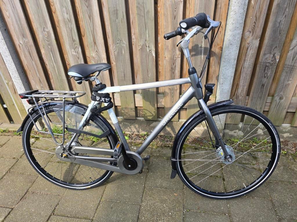 Gazelle herenfiets met 7 versnellingen, Ophalen, Gebruikt, Versnellingen, 56 cm of meer