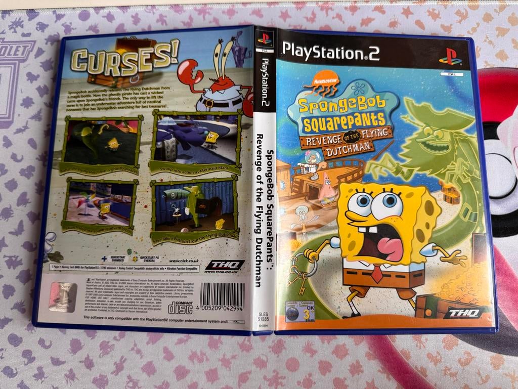 SpongeBob SquarePants: Revenge of the Flying Dutchman PS2 CI, Spelcomputers en Games, Games | Sony PlayStation 2, 1 speler, Ophalen of Verzenden