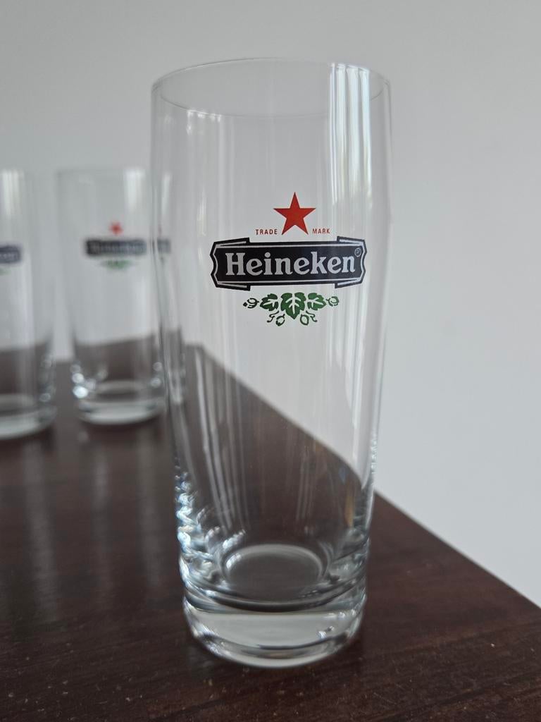 Set van 6 Heineken bierglazen, Ophalen