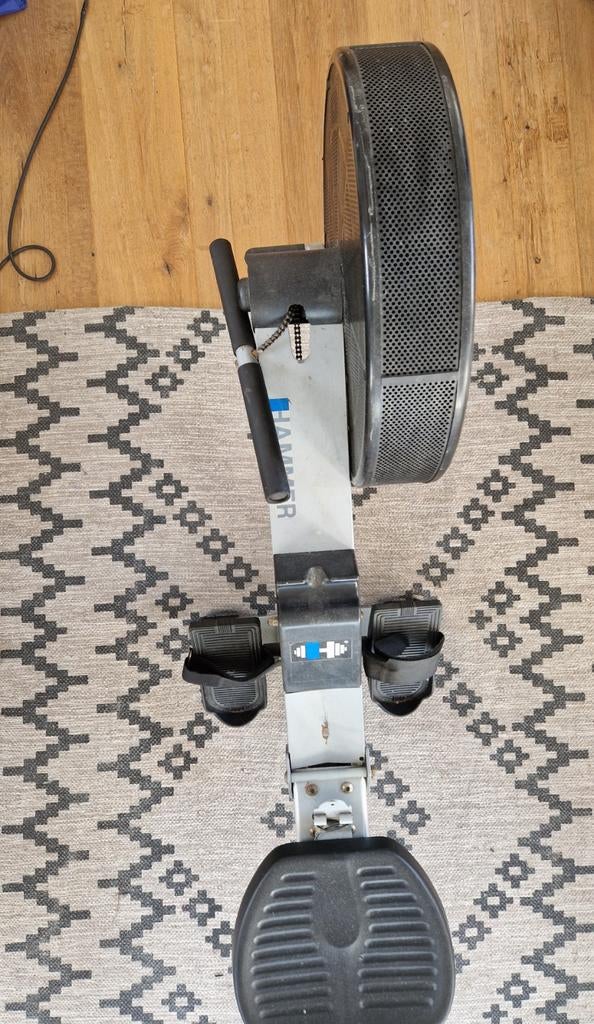 Hammer Roeitrainer - Ideaal voor thuisfitness, Ophalen of Verzenden, Metaal, Roeitrainer, Buik