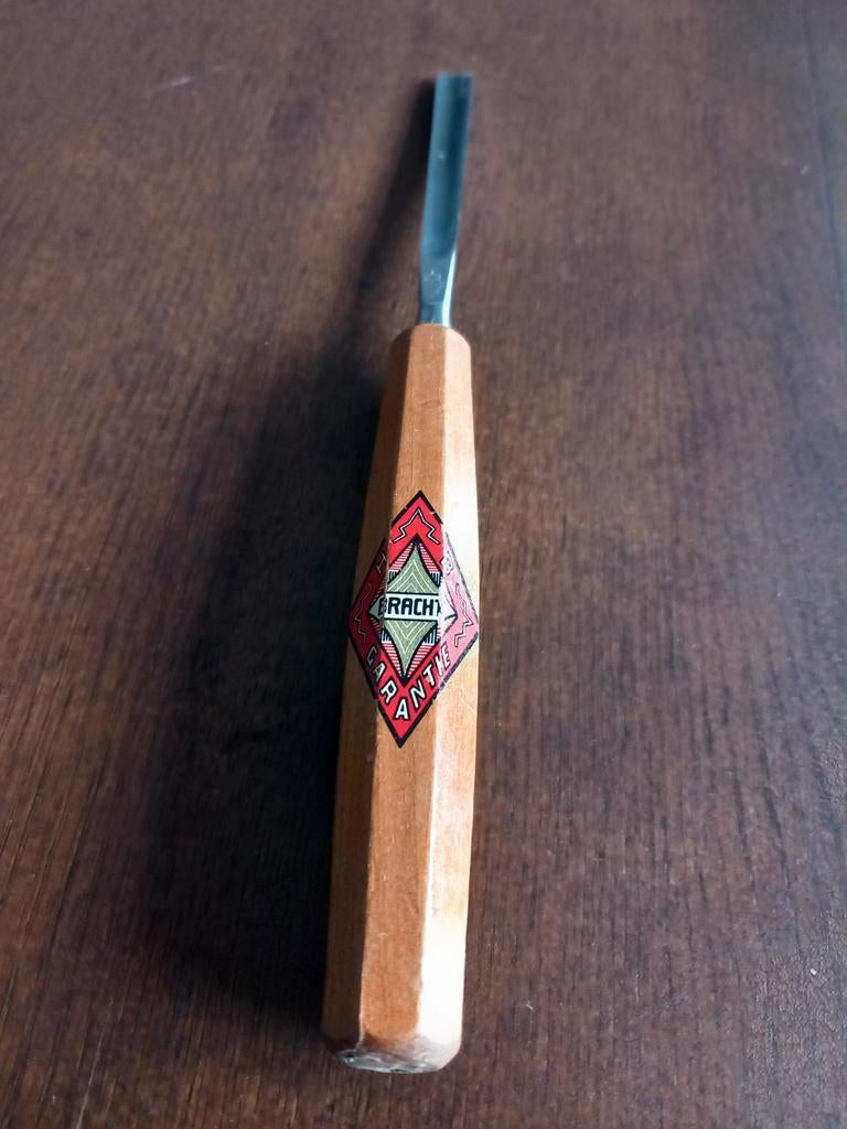 Antieke guts - beitel - merk Bracht - 20 cm lang, Ophalen of Verzenden