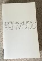 Eenvoud - Edward de Bono, Ophalen of Verzenden, Gelezen, Ontwikkelingspsychologie, Edward de Bono