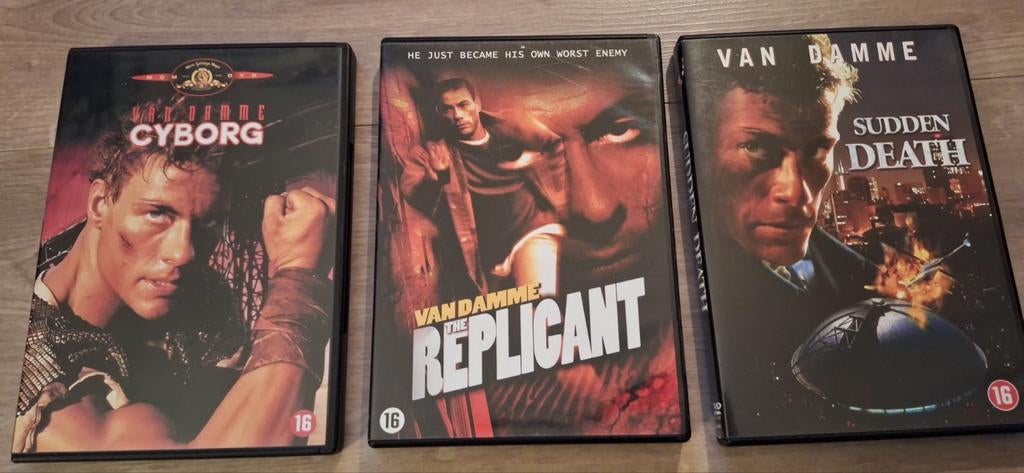 Jean-Claude Van Damme dvd's, Gebruikt, Vanaf 16 jaar, Boxset, Actie