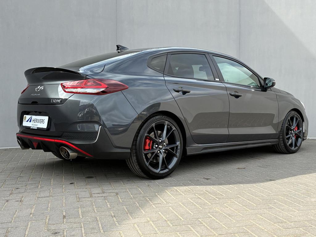 Hyundai i30 Fastback 2.0 N 280pk DCT 8 / Fabrieksgarantie t/, Auto's, Hyundai, 1998 cc, Stof, Gebruikt, Euro 6