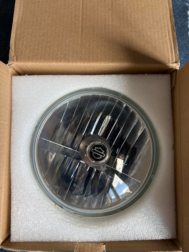 Origineel Harley Davidson Dyna koplamp, Motoren, Ophalen of Verzenden