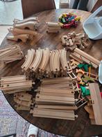 Houten treinbaan, Ophalen, Gebruikt