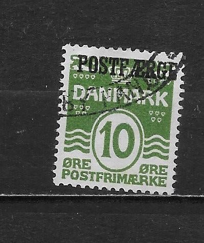 Denemarken  postfaerge 1922, Verzenden, Denemarken, Gestempeld
