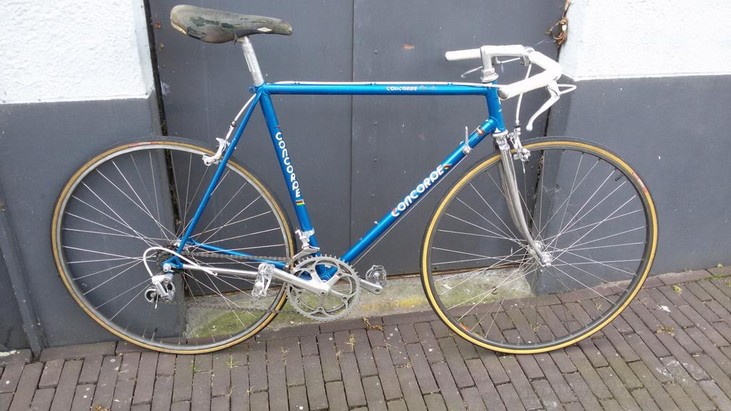 racefiets stadsfiets banden zijn goed technisch topl, Overige merken, Gebruikt, Ophalen of Verzenden, 53 tot 57 cm