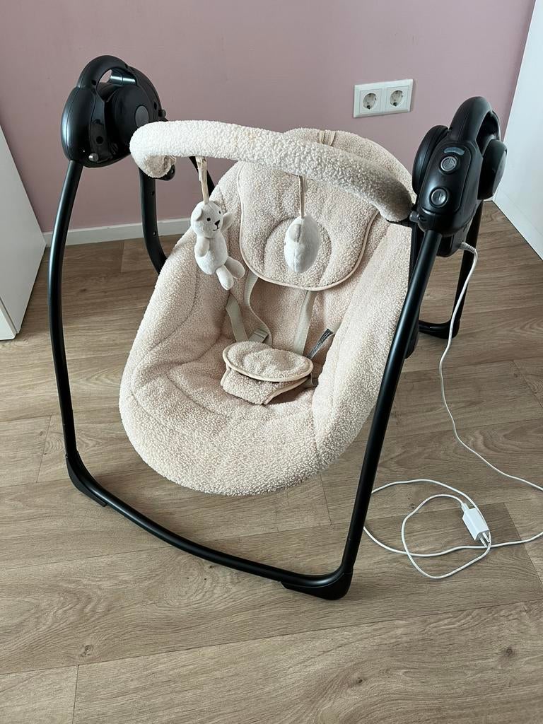 X Adventure Teddy elektrische babyschommel, Kinderen en Baby's, Ophalen, Gebruikt