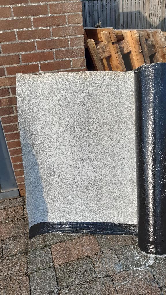 Dakleer, Doe-het-zelf en Verbouw, Dakpannen en Dakbedekking, Nieuw, Dakleer, Overige materialen, Zwart, 5 tot 10 m², Ophalen