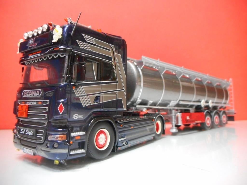 TEKNO SCANIA R-SERIE SL LOGISTICS, BELGIË 87066, Ophalen of Verzenden, Nieuw, Bus of Vrachtwagen, Tekno