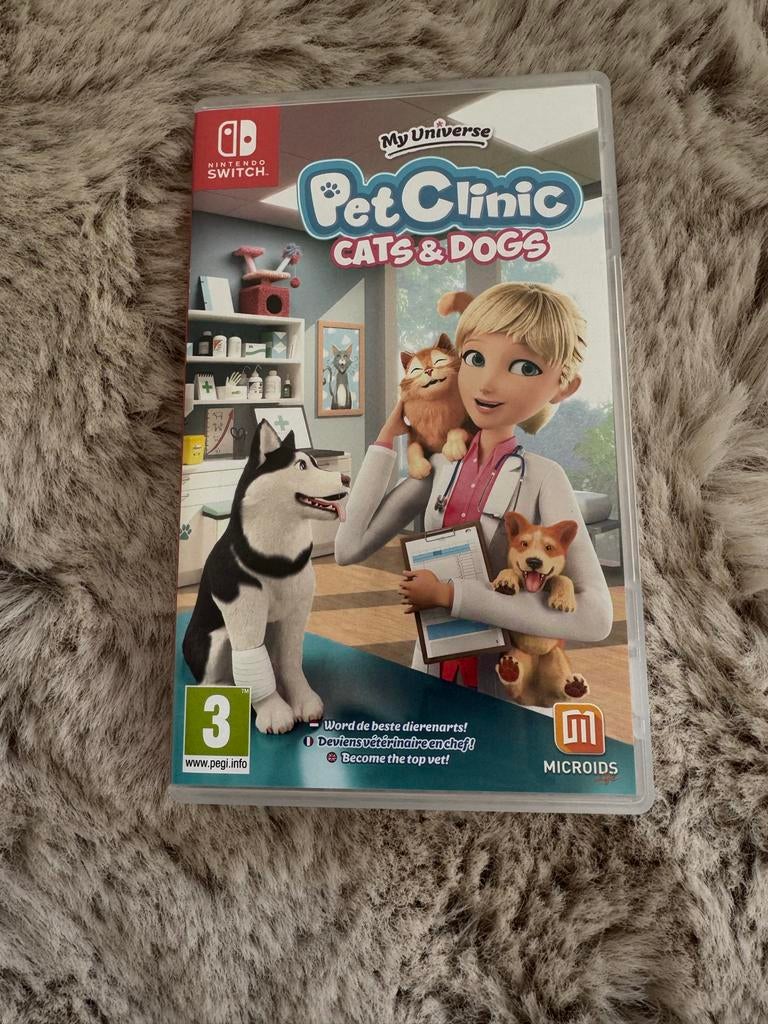 My Universe: Pet Clinic Cats & Dogs - Nintendo Switch, 1 speler, Ophalen of Verzenden, Zo goed als nieuw, Vanaf 3 jaar