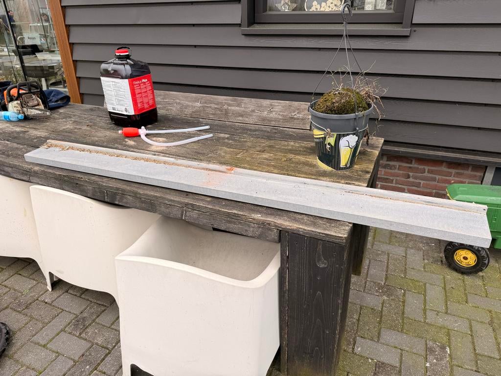 Natuursteen dorpel grijs, Ophalen, Gebruikt