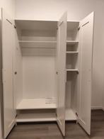 Witte 3-deurs kledingkast (190x117x50 cm) - z.g.a.n., Ophalen