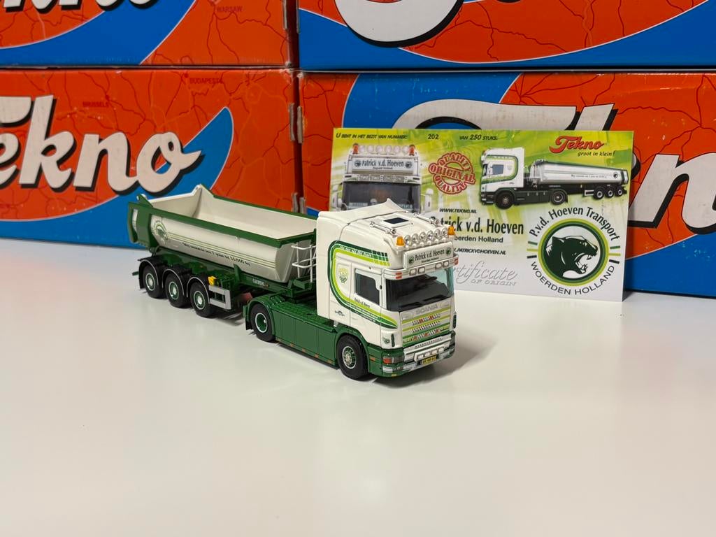 Tekno Patrick vd Hoeven "tijgertje", Ophalen of Verzenden, Zo goed als nieuw, Bus of Vrachtwagen, Tekno
