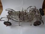 Oude grote Draad Oldtimer Sportwagen. Metal, lengte: 47 cm, Ophalen of Verzenden, Gebruikt