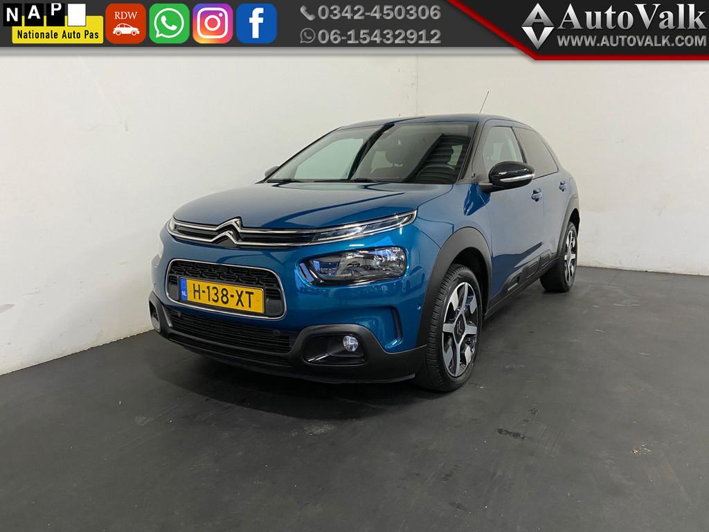 Citroën C4 Cactus 1.2 PureTech Business Plus (bj 2020), Auto's, Citroën, Voorwielaandrijving, Gebruikt, Euro 6, Blauw