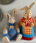 Vintage paashazen 2 x, Ophalen of Verzenden, Gebruikt