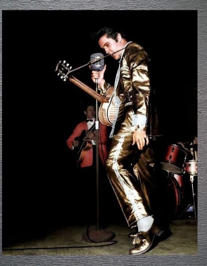 ELVIS PRESLEY FOTO-POSTER, Ophalen of Verzenden, 1980 tot heden, Nieuw, Overige onderwerpen