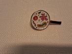 Vintage Emaille Revers Pin - Microscopisch Leven, Ophalen of Verzenden, Zo goed als nieuw