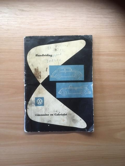 Instructieboekje     Volkswagen     Kever      1959       NL, Ophalen of Verzenden