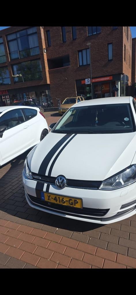 Volkswagen Golf Variant 1.4 TGI CNG 110pk 7-DSG 2017 Wit, Auto's, 4 cilinders, 1246 kg, Overige brandstoffen, Wit