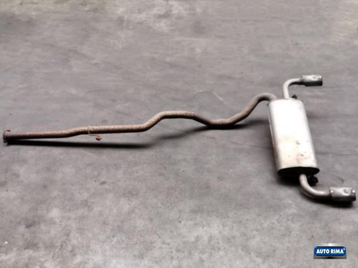 Uitlaat Midden + Einddemper van een Volvo V60, Gebruikt, -, -, Ophalen of Verzenden