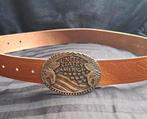 Western USA Buckle + riem, Ophalen of Verzenden, Zo goed als nieuw, Zwart, 95 tot 105 cm