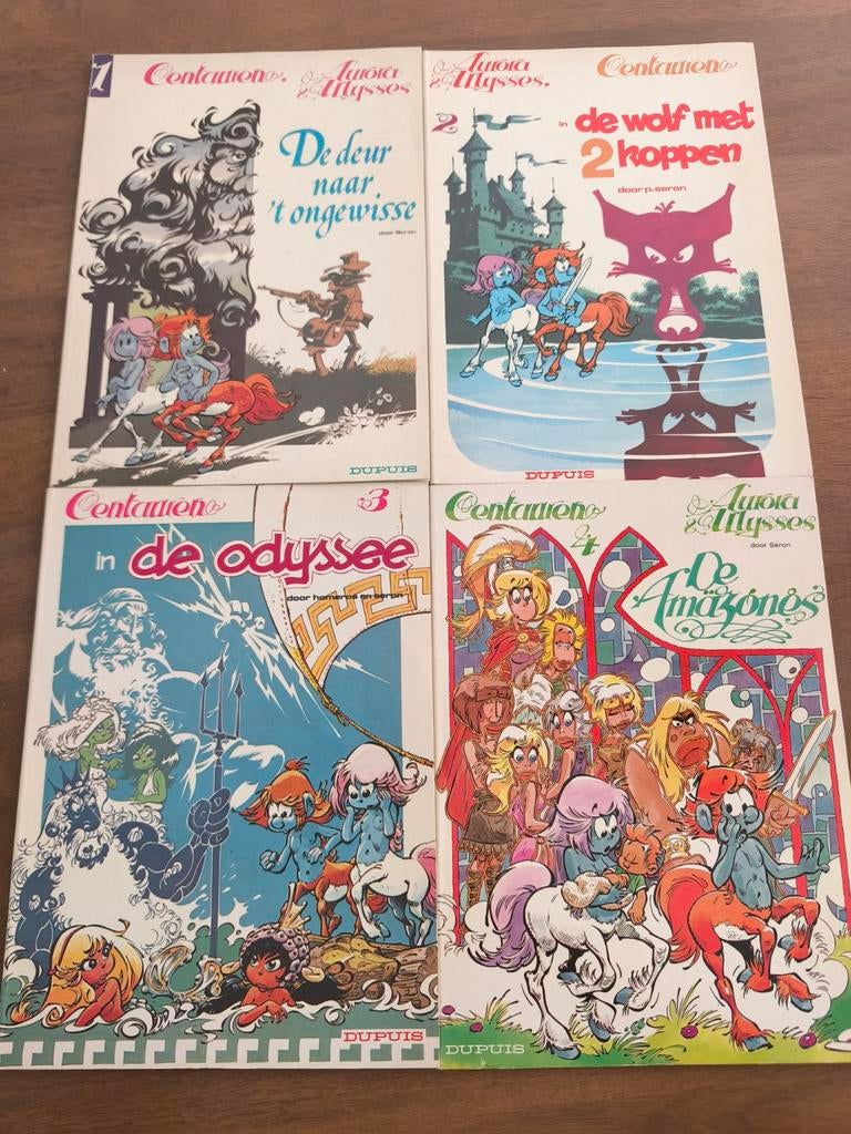 Contamon en Aurora Ulysses stripboeken 1-4, Meerdere stripboeken, Ophalen of Verzenden