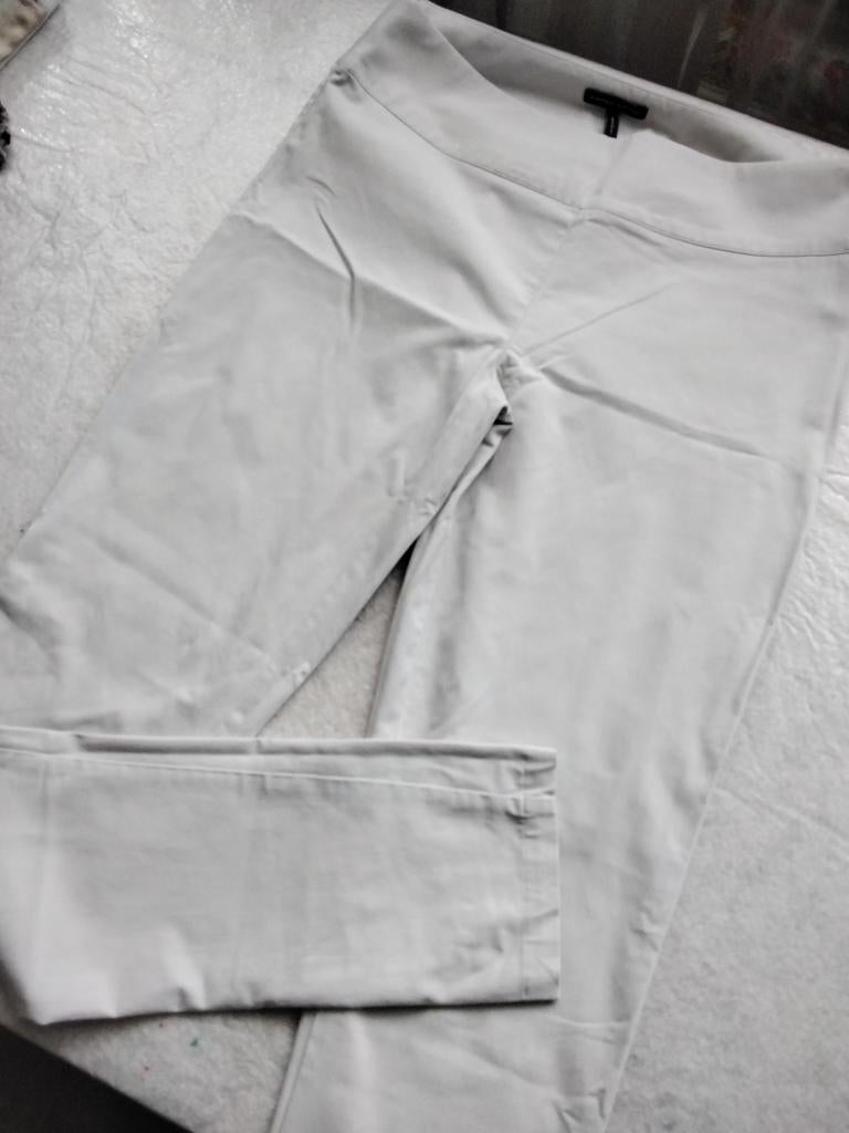 Sarah Pacini witte broek, maat 40 (2), nieuwstaat, Kleding | Dames, Broeken en Pantalons, Maat 38/40 (M), Sarah Pacini, Wit, Nieuw