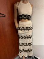 OUI gehaakt setje maat m zgan, Maat 38/40 (M), Beige, Ophalen of Verzenden, Zo goed als nieuw