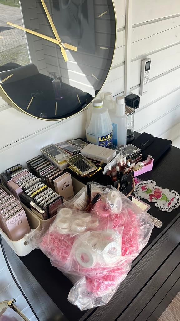 Complete wimper extensions set lashes, accessoires,pinceten, Ophalen