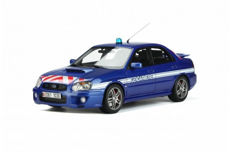 Ottomobile 1:18 Subaru Impreza Gendarmerie nieuw, Hobby en Vrije tijd, Modelauto's | 1:18, Ophalen of Verzenden, Nieuw, Auto, OttOMobile