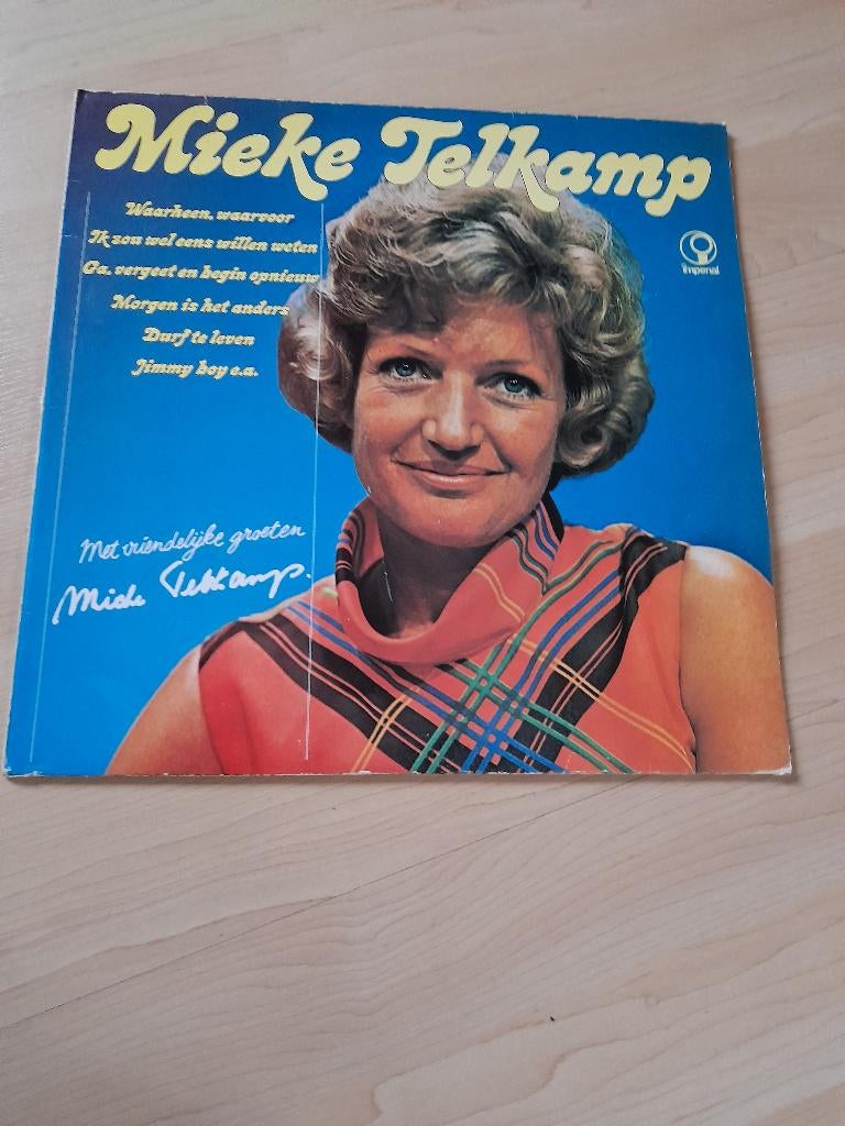 LP MIEKE TELKAMP WAARHEEN WAARVOOR ea, Ophalen of Verzenden, Gebruikt, 12 inch