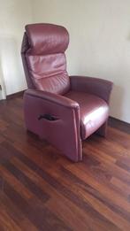 Sta op stoel, Hukla, Leder, nauwelijks gebruikt. Top merk!, Huis en Inrichting, Ophalen, Zo goed als nieuw, 50 tot 75 cm, Leer