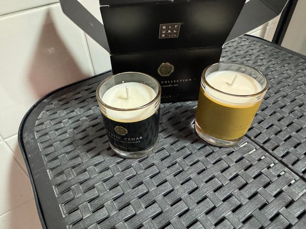 2 nieuwe rithuals kaarzen, Ophalen, Zo goed als nieuw, Overige materialen, Minder dan 25 cm