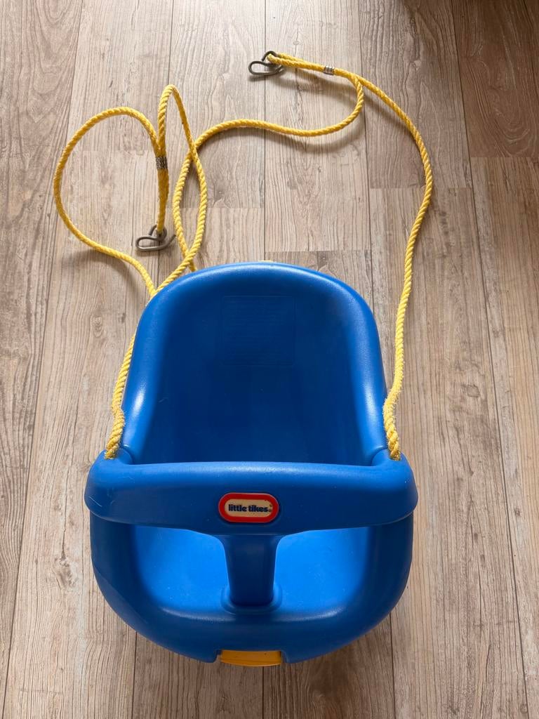 Little Tikes babyschommel blauw, Kinderen en Baby's, Speelgoed | Buiten | Speeltoestellen, Ophalen, Gebruikt, Schommel