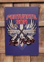 Fortunate Son John Fogerty reclamebord van metaal wandbord, Info@deconoord.nl, Verzenden, Deco Noord, Nieuw