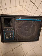 Te koop een  Peavey eurosys 1pm luidspreker, Ophalen of Verzenden, Zo goed als nieuw, Basgitaar, 50 tot 100 watt
