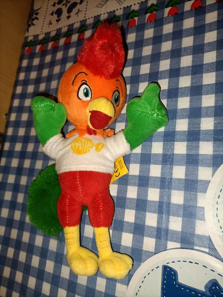 Pathé Bioscoop haan knuffel 22.5 cm groot, Kinderen en Baby's, Speelgoed | Knuffels en Pluche, Ophalen of Verzenden