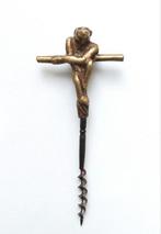 Oude Deense Messing Kurkentrekker met Aap, Deens Design, Verzenden