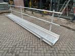Altrex aluminium werkbrug/loopbrug 6.20M met leuning gebruik, Doe-het-zelf en Verbouw, Steigers, Ophalen, Gebruikt, Rolsteiger of Kamersteiger