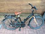 Zwarte sparta fiets, Fietsen en Brommers, Fietsen | Meisjes, Ophalen, Sparta, Handrem, Gebruikt