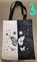 Nieuwe shopper zwart/wit VLINDER, Sieraden, Tassen en Uiterlijk, Tassen | Damestassen, Ophalen of Verzenden, Nieuw, Zwart, Shopper