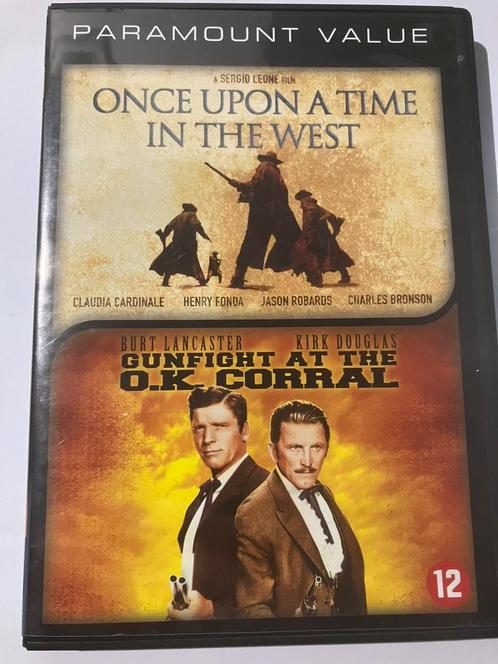 2DVD Gunfight at the O.K. Corral & Once Upon a Time in West, Cd's en Dvd's, Dvd's | Klassiekers, Gebruikt, Actie en Avontuur, 1960 tot 1980