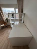 Bureau wit Ikea, Huis en Inrichting, Ophalen, Zo goed als nieuw, Bureau